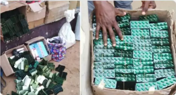 Trailer Load Of Tramadol, Illegal Drugs Worth N44M Seized By Customs